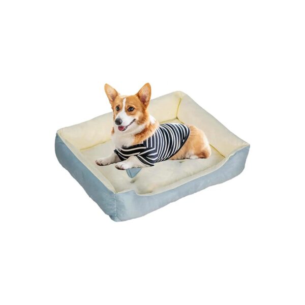 Soft Orthopedic Dog Bed for Small Dogs with Anti Slip Bottom and Machine Washable