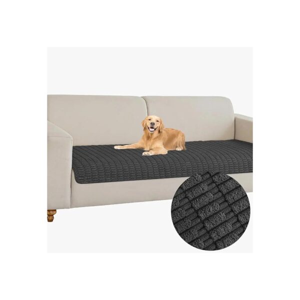 Soft PU Sofa Protector for Living Room Furniture Anti Slip Waterproof Dog Bed Cover