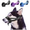 Soft Padded Large Dog Muzzle for Panting and Drinking with Anti-Biting Feature