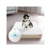 Soft Pet Bed for Crate with Plush Removable Cover for Small Dogs and Cats