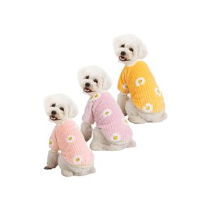 Soft Pet Sweater XX-Small for Small Dogs and Cats Winter Holiday Decoration