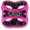 Soft Pink Dog Harness with Adjustable Chest for Small to Medium Dogs Under 30 lbs