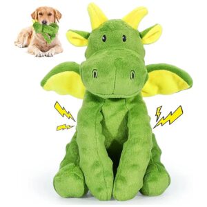 Soft Plush Dog Toy with Crinkle Paper and Squeaker for Small Middle and Large Dogs