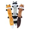 Soft Plush Squeaky Toys for Small Medium Dogs, No Stuffing, Machine Washable Puppy Toys