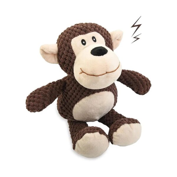 Soft Plush Toy for Small Medium Large Dogs with Squeaker and Stress Relief