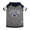 Soft Polyester Penn State Dog Hoodie with Comfortable Fit and Contrasting Skirt