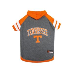 Soft Polyester Tennessee Team Cheerleader Hoodie T-Shirt for Small Dogs