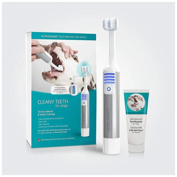 Soft Power Ultrasound Toothbrush for Dog Dental Care