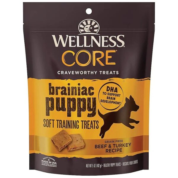 Soft Puppy Treats With Salmon Oil Meat Protein Vitamins And Minerals