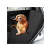 Soft Quilted Pet Car Seat Cover with Adjustable Headrest Straps for Pets