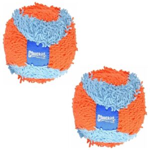 Soft Resilient Indoor Ball for Active Pets Pack of 2