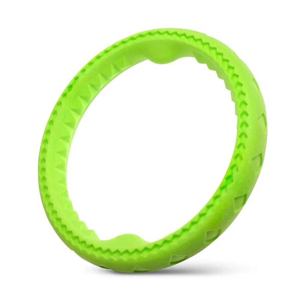 Soft Rubber Dog Chewing Ring for Small and Medium Puppies