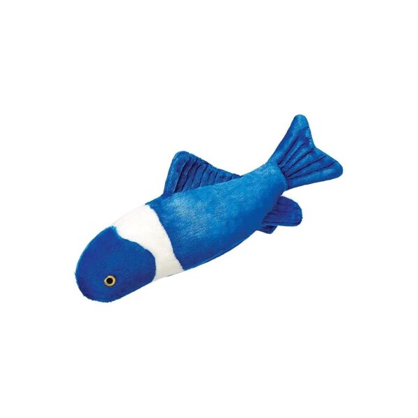 Soft, Safe and Sturdy Koi-Shaped Dog Toy for Large Breeds