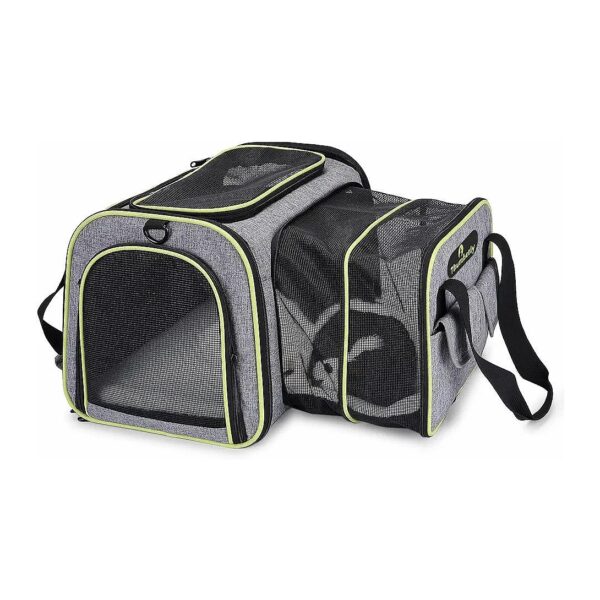 Soft Side Cat Carrier for Medium and Small Animals Under 15 Lbs