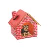 Soft-Sided Brick Pet House with Folds Flat and Portable Design