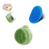 Soft Silicone Dog Bath Brush for Comfortable Pet Washing and Massage