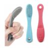 Soft Silicone Finger Toothbrush for Dogs and Cats with Ergonomic Handle Design