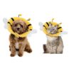 Soft Small Dog and Cat Cone for Injury Recovery Spay Neuter Surgery Wound Care