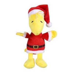 Soft Squeaky Plush Charlie Brown Holiday Dog Toy for Medium Dogs