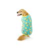 Soft Stretchable Velvet Yellow Duck Dog Pajamas for Large Dogs Daily Wear Onesie Apparel