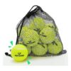 Soft, Sturdy, and Fun Rubber Dog Tennis Balls for Small to Large Dogs