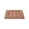 Soft Supportive and Durable Pet Bedding for Small to Large Dogs and Cats, Coffee Brown,