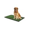 Soft Synthetic Turf Dog Potty Pad with Pan System for Large Breeds