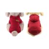 Soft Thickening Warm Knitwear Dog Coat for Small Dogs XX-Large Red