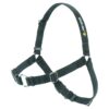 Soft Touch No Pull Medium Black Nylon Dog Harness with Buckle Closure