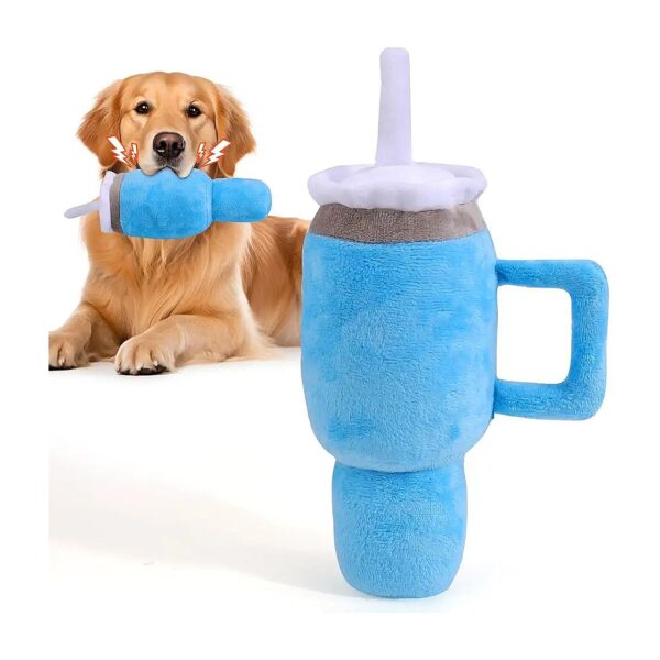 Soft Tumbler Dog Toys Cup for Small Medium Large Dogs Exercise and Accompaniment