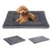 Soft Warm Comfortable Dog Bed Mat for Small Medium Dogs Kennel Pad with Machine Washable