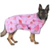 Soft and Absorbent Dog Bathrobe for After Bath Drying and Cold Weather