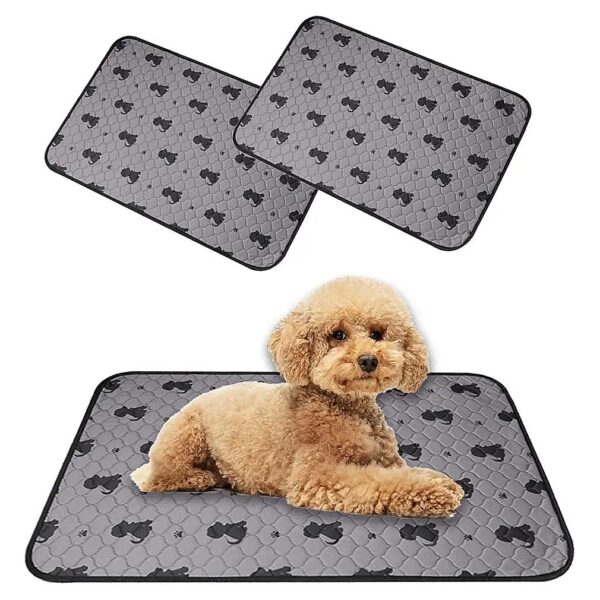 Soft and Absorbent Reusable Dog Pee Pads for Pet Training and Protection