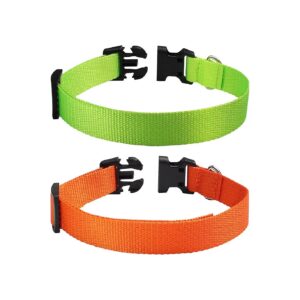 Soft and Adjustable Nylon Dog Collar for Small Medium Large Dogs