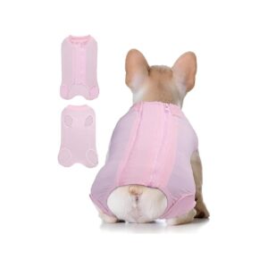 Soft and Breathable Cotton Dog Surgical Recovery Suit for Female and Male Dogs