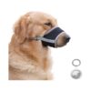 Soft and Breathable Dog Muzzle for Small to Large Dogs with Buckle Closure