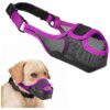 Soft and Breathable Muzzle for Small Dogs with XS Size Prevents Biting and Chewing