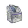 Soft and Breathable Pet Backpack for Hiking, Travel, and Outdoor Adventures Purple