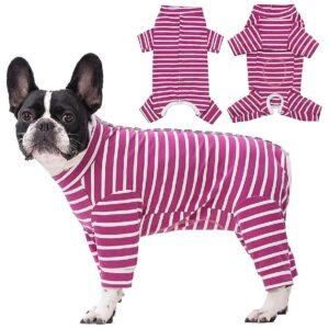 Soft and Breathable Surgical Onesie for Female and Male Dogs After Surgery