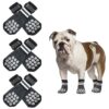 Soft and Breathing Dog Socks with Anti Slip Grips for Small Medium Large Dogs