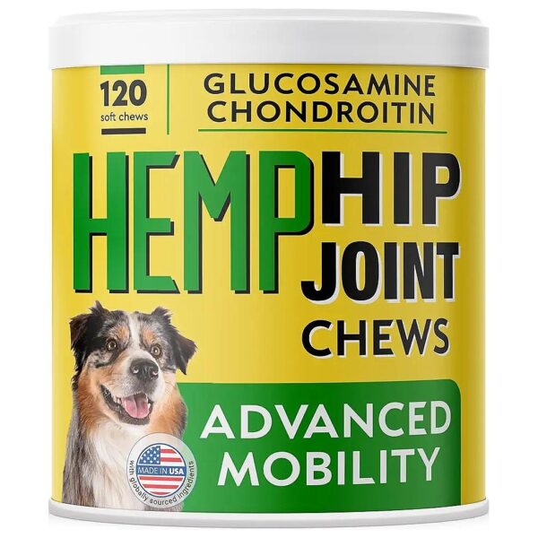 Soft and Chewable Hemp Treats for Dog Joint Relief and Support