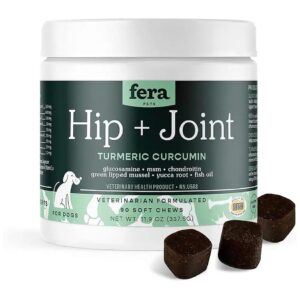 Soft and Chewy Dog Joint Supplement with Glucosamine and Chondroitin