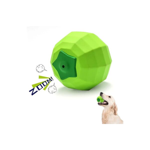 Soft and Chewy Squeaky Dog Toy Ball for Relieving Separation Anxiety in Large Breed Dogs