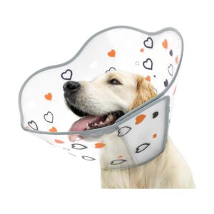 Soft and Comfortable Dog Cone for Large Breeds After Surgery