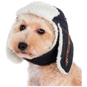 Soft and Comfortable Pet Trapper Hat for Large Breed Dogs and Cats