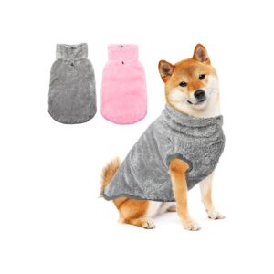 Soft and Comfortable Turtleneck Dog Coats for Winter Wear