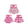 Soft and Comfy Female Dog Diapers 3 Pack Large High Absorbency Patterned