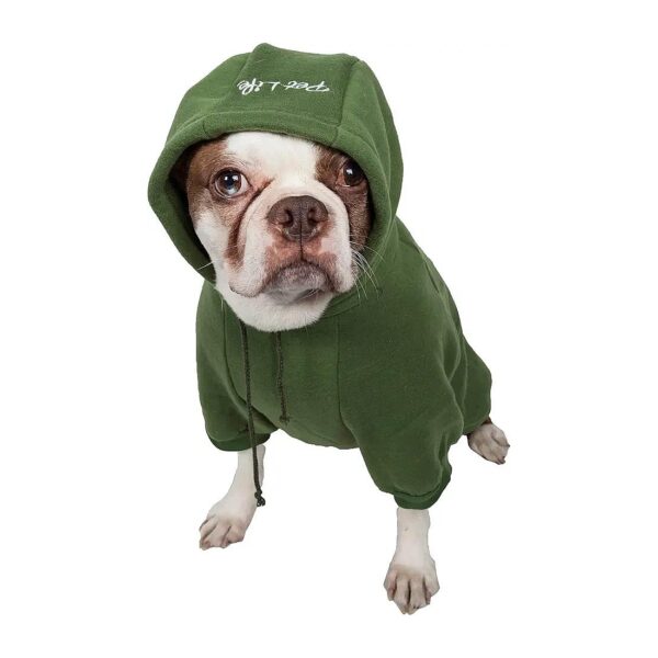 Soft and Cozy Dog Sweater with Machine Washable Fabric and Hook-and-Loop Closure