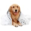 Soft and Cozy Faux Fur Dog Blanket for Large Dogs Multiple Use