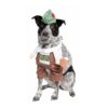 Soft and Cozy German Style Dog Costume, Ideal for X-Large Dogs, Christmas and Halloween